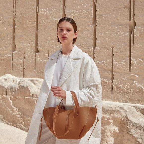 Polene Cyme Mini Edition Textured Camel - Picture 5 of 8